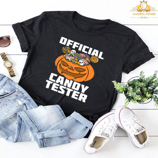 Halloween Official Candy Tester T shirt