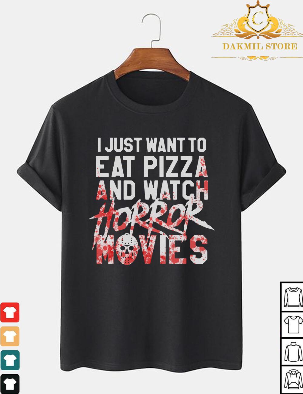 Halloween Pizza Horror Movie Fan Gift