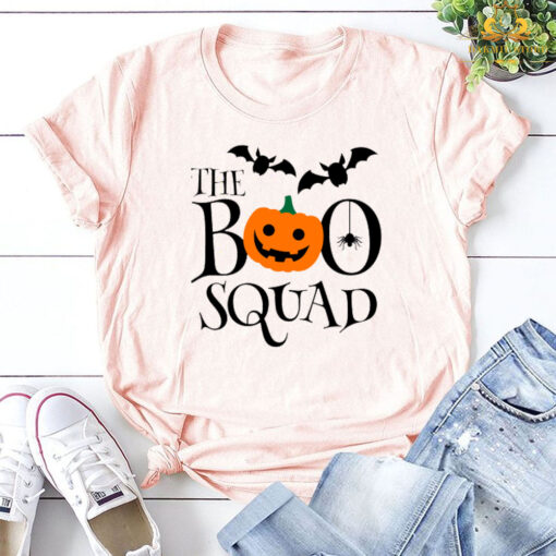 Halloween the boo squad T-shirt