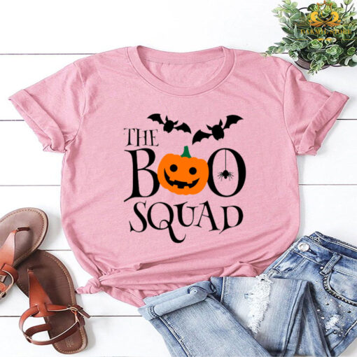 Halloween the boo squad T-shirt