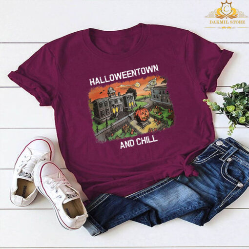 Halloweentown and Chill funny Halloween 2021 T-Shirt