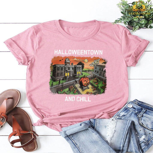 Halloweentown and Chill funny Halloween 2021 T-Shirt