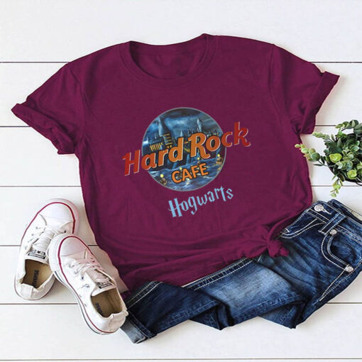 Harry Potter Hard Rock CAFE HogWarts T Shirt