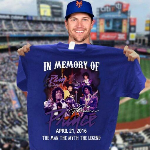 Funny In memory of Prince and The Revolution Purple Rain April 21 2016 Signature The Man The Myth The Legend Shirt 3