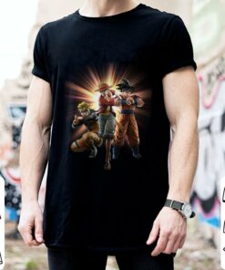 Original JUMP FORCE Anime Characters Naruto Luffy Son Goku Shirt 5