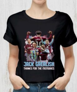 Hot Jack Grealish Aston Villa Manchester City Signature Shirt 5