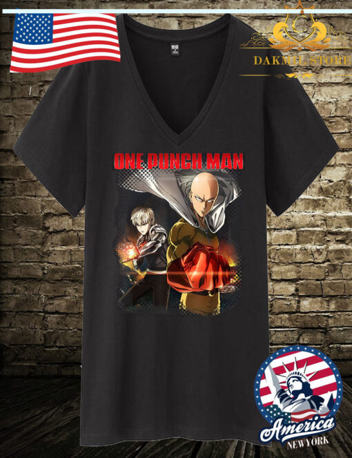 Japanese Waifu Manga Anime One Punch Kawaii Otaku Man V Neck