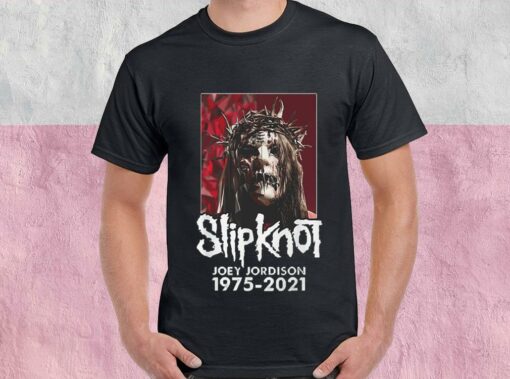Joey Jordison 1975 2021 Shirt, Knot Slip Rip Joey Jordison Legend Shirt 1