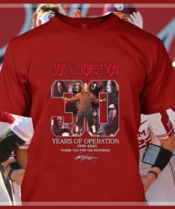 Awesome Joey Jordison Slipknot band 30 years of Operation 1991-2021 thank you for the memories signature shirt 7