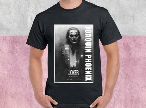 Joker Shirt, Joaquin Phoenix Shirt, Joaquin Shirt, Joker 2019 Movie Joaquin Phoenix Shirt Top Men Women 1