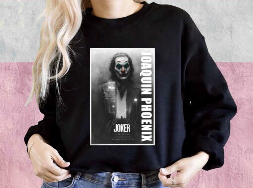 Joker Shirt, Joaquin Phoenix Shirt, Joaquin Shirt, Joker 2019 Movie Joaquin Phoenix Shirt Top Men Women 3