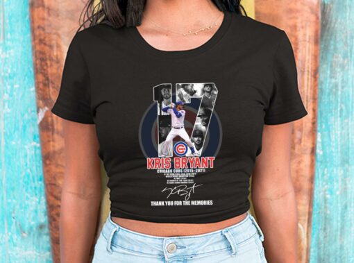 Kris Bryant Shirt, Chicago Cubs Shirt, Autograph Kris Bryant Shirt, Baseball Shirt 2