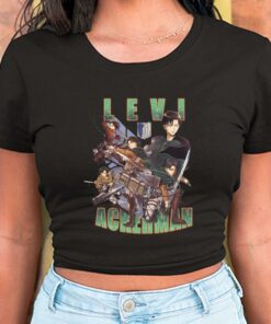 Levi Ackerman Shirt, Anime Shirt, Attack On Titan Shirt 5