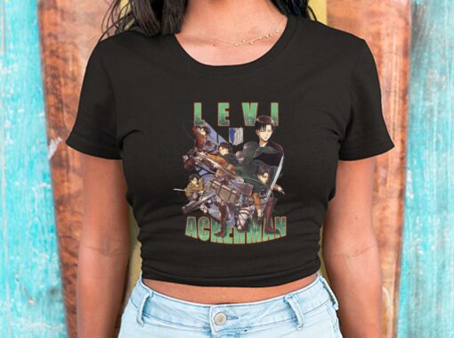 Levi Ackerman Shirt, Anime Shirt, Attack On Titan Shirt 2