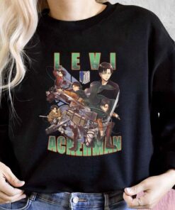 Levi Ackerman Shirt, Anime Shirt, Attack On Titan Shirt 6