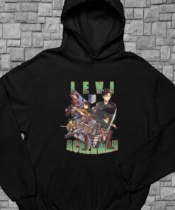 Levi Ackerman Shirt, Anime Shirt, Attack On Titan Shirt 7