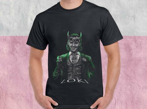 Loki Laufeyson Shirt, Loki Shirt, Tom Hiddleston Shirt, Loki Laufeyson Mac Printed Graphic Tee 1