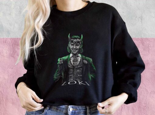 Loki Laufeyson Shirt, Loki Shirt, Tom Hiddleston Shirt, Loki Laufeyson Mac Printed Graphic Tee 3