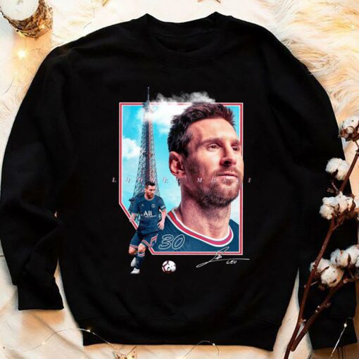 Best M30 Lionel Messi Paris Saint Germain Signature Shirt 4