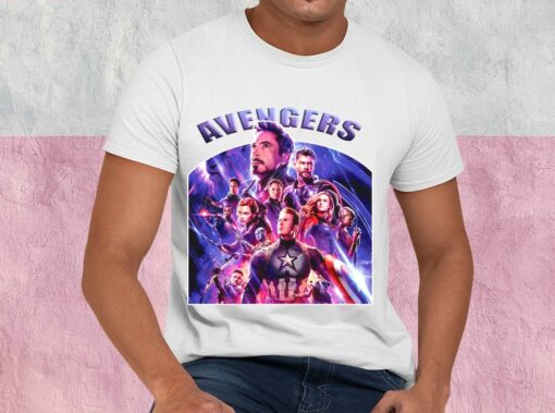 Marvel Avengers Characters Shirt, Marvel Superhero Shirt, Avengers End Game For Men Shirt 1