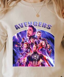 Marvel Avengers Characters Shirt, Marvel Superhero Shirt, Avengers End Game For Men Shirt 6