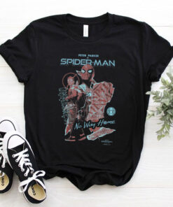 Marvel Spider Man No Way Home Unmasked Poster T Shirt