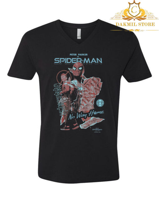 Marvel Spider Man No Way Home Unmasked Poster T Shirt