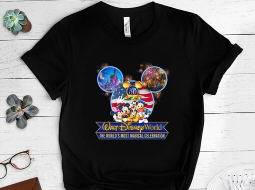 Mickey Mouse 50th anniversary Shirt, 50th anniversary Walt Disney World Shirt 1