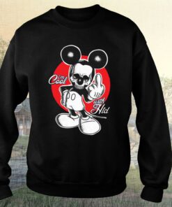 Mickey Mouse Skeleton Hands Fuck You Shirt 6