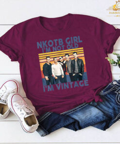 NKOTBs-New Kids Girl I’m Not Old I’m Vintage T-Shirt