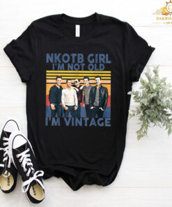 NKOTBs-New Kids Girl I’m Not Old I’m Vintage T-Shirt