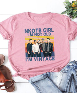 NKOTBs-New Kids Girl I’m Not Old I’m Vintage T-Shirt