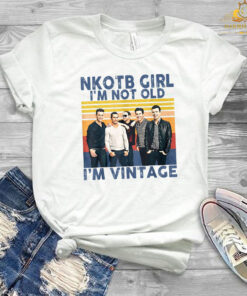 NKOTBs-New Kids Girl I’m Not Old I’m Vintage T-Shirt