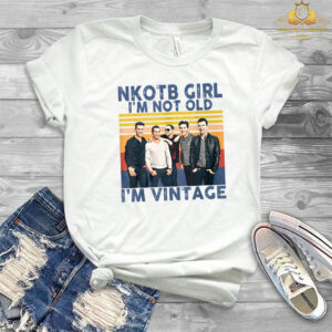 NKOTBs-New Kids Girl I’m Not Old I’m Vintage T-Shirt
