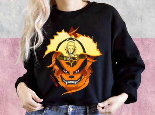 Naruto And Kurama Nine Tail Fox Inspired Shirt 3