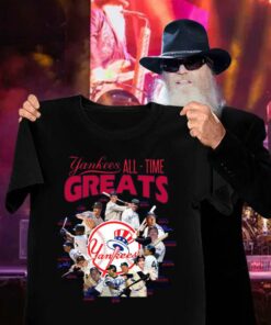 Funny New York Yankees All-time Greats Legends signatures shirt 6