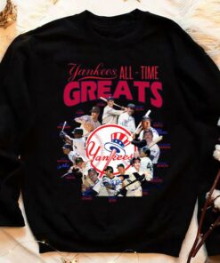 Funny New York Yankees All-time Greats Legends signatures shirt 7