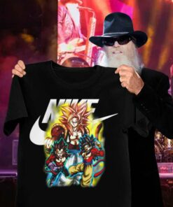 Hot Nike Dragon Ball GT Son Goku Vegeta Gogeta SSJ4 Shirt 6