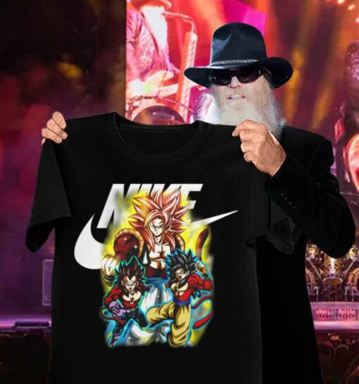 Hot Nike Dragon Ball GT Son Goku Vegeta Gogeta SSJ4 Shirt 3