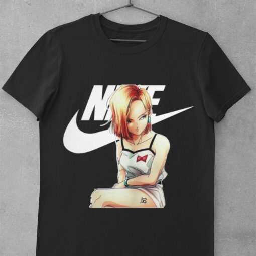 Best Nike No.18 Dragon Ball Shirt 1