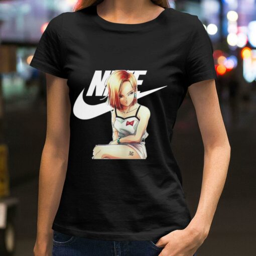 Best Nike No.18 Dragon Ball Shirt 2