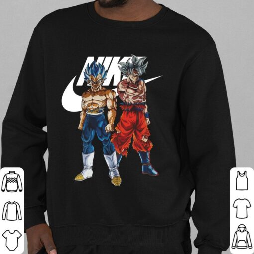 Nike Son Goku Shirt, Nike Vegeta Shirt, Nike Vegeta and Goku Dragon Ball Shirt 3