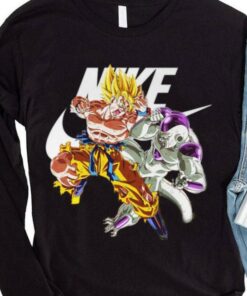 Best Nike Son Goku and Frieza Dragon Ball Shirt 7