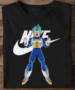 Best Nike Vegeta Super Saiyan Blue Dragon Ball Super Shirt 5