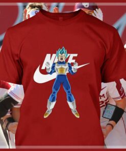 Best Nike Vegeta Super Saiyan Blue Dragon Ball Super Shirt 7