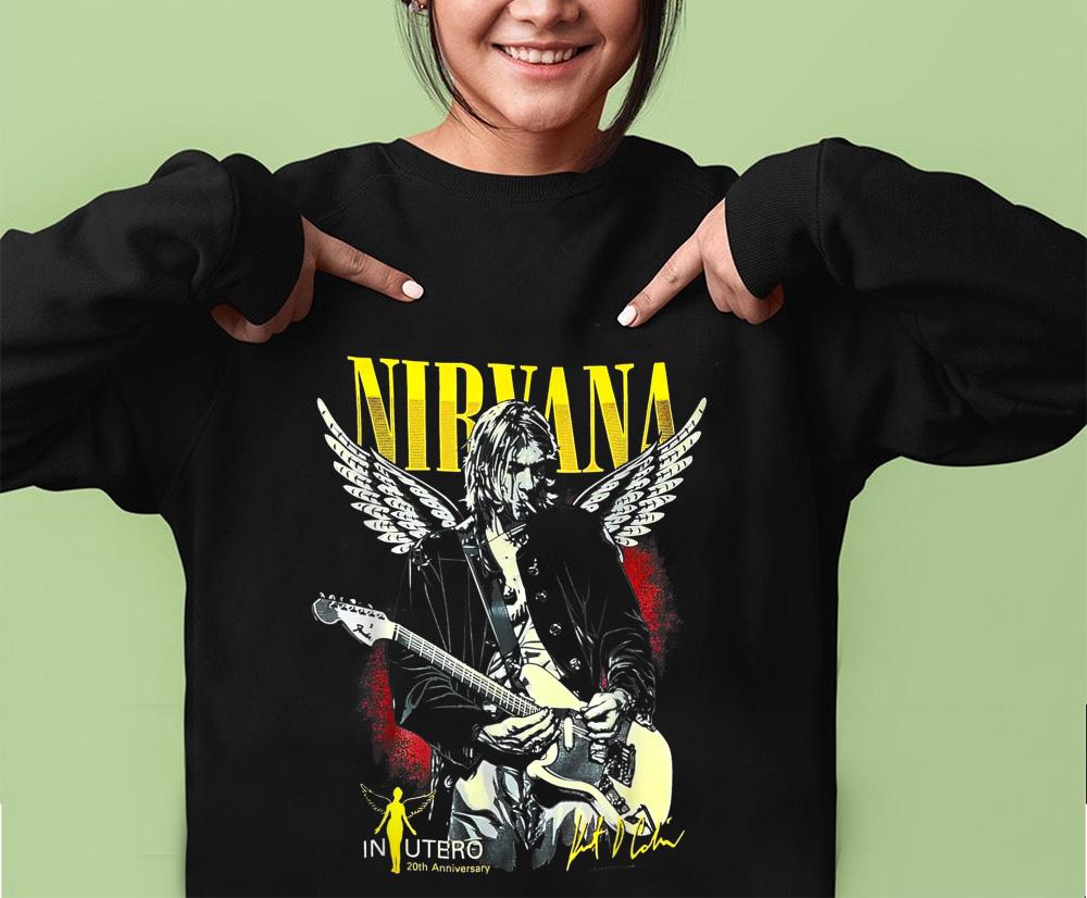 nirvana in utero long sleeve
