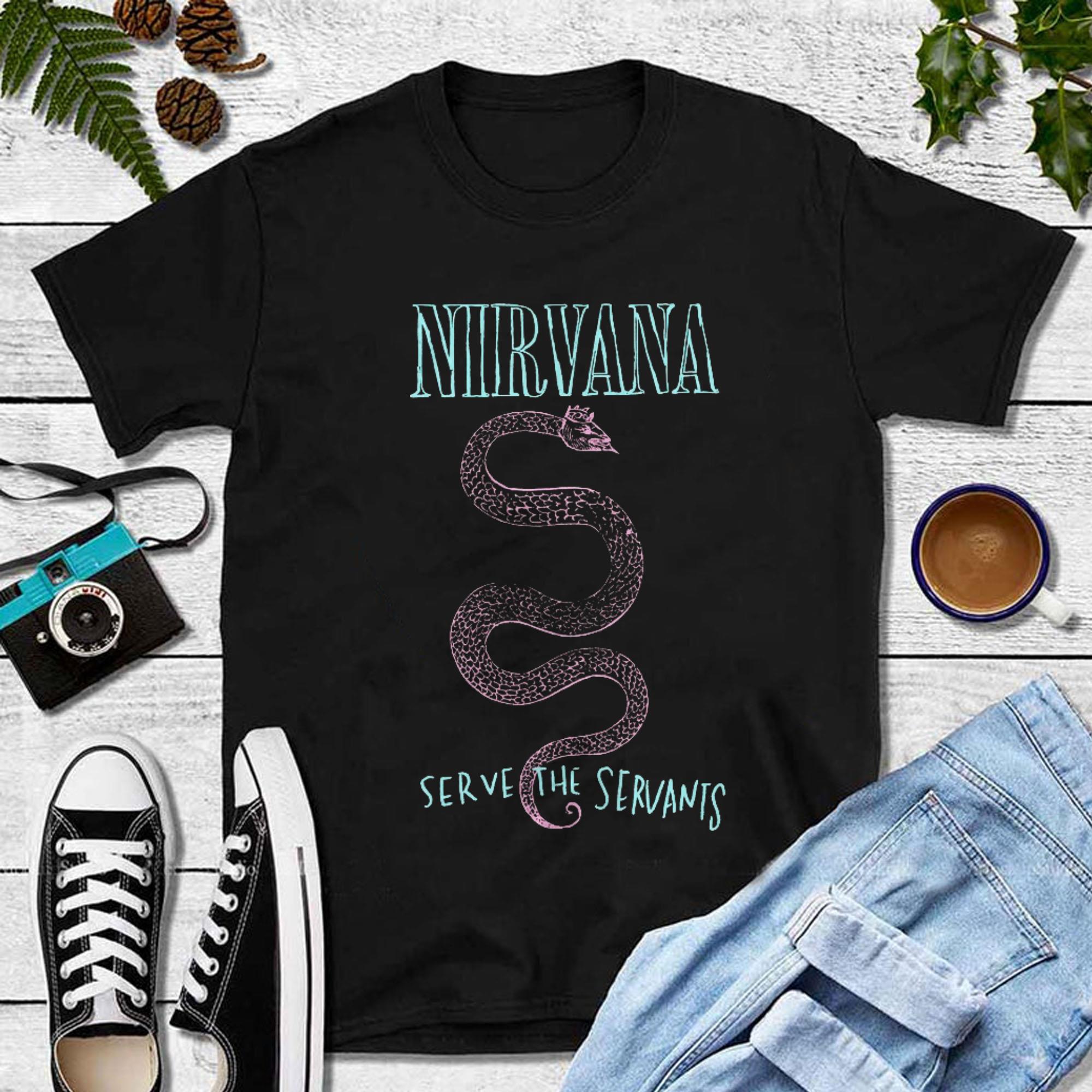 Nirvana Serve The Servants T-shirt 