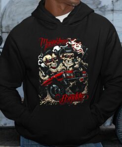 Official Moonshine Bandits Skeleton Jeep America Shirt, Moonshine Bandits Shirt 6