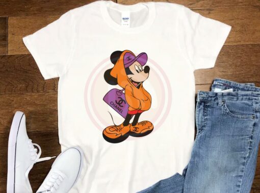 Officla Mickey Mouse Chanel Bag Shirt 1