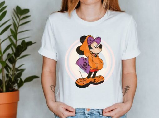 Officla Mickey Mouse Chanel Bag Shirt 2